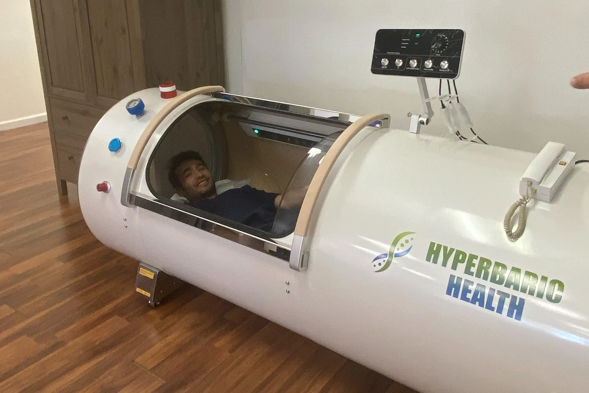Hyperbaric Health 2.0 hard chamber in Virginia Beach