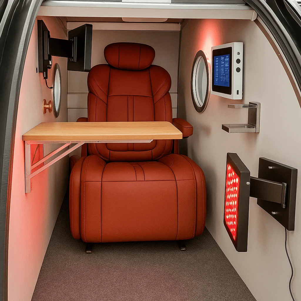 OxyEdge Elite 2.0 ATA Sitting Hard Shell Hyperbaric Chamber - Image 2