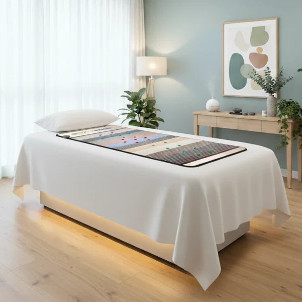 OxyEdge LumaLight PEMF Mat wellness room