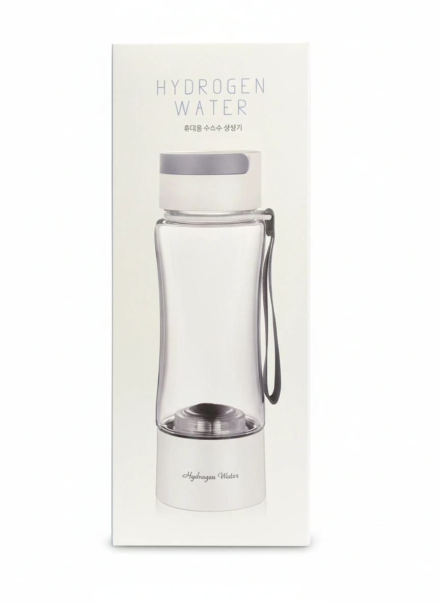 OxyEdge Hydrogen Pro Bottle top of box